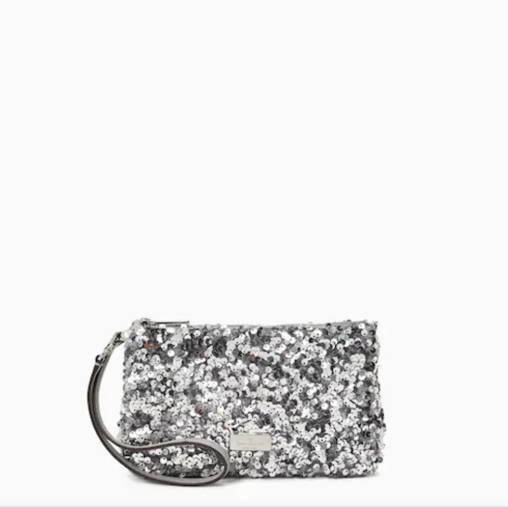 Kate Spade KiKi sequin wristlet